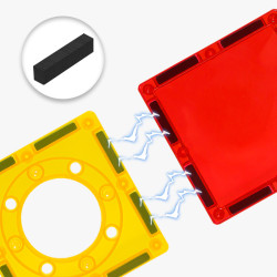 Magnētiskie kluči LELINO Build 50 gab.