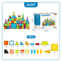 Magnētiskie kluči LELINO Diamond 75 gab.