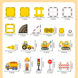 Magnētiskie kluči LELINO Fantasy Engineering 47 gab.