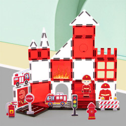 Magnētiskās flīzes LELINO Fantasy Fire Control  48 gab.