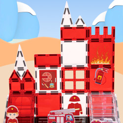 Magnētiskās flīzes LELINO Fantasy Fire Control  48 gab.