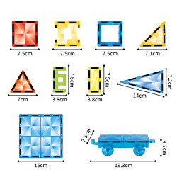 Magnētiskie kluči LELINO Diamond 95 gab.
